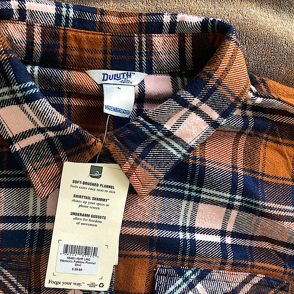 NWT Duluth Woman’s flannel